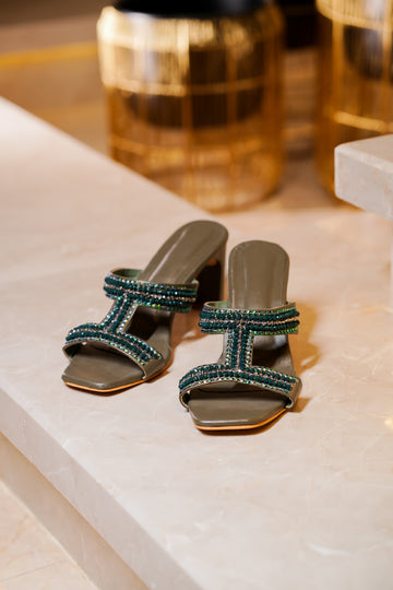 Forest Rain Heels