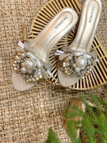 Chandelier Block Heels