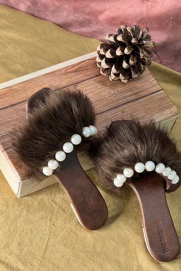 Fur Fling Flats (Brown)