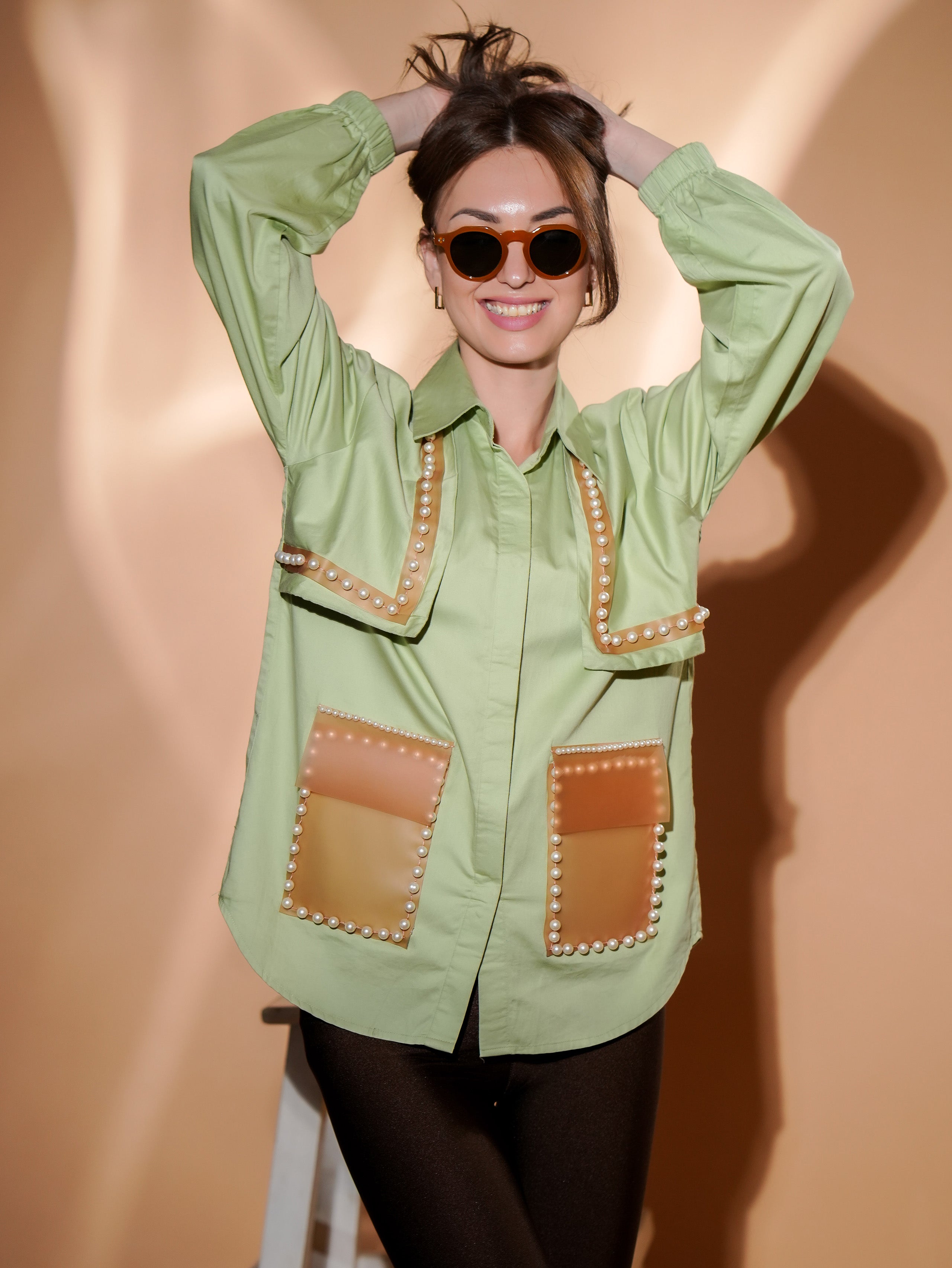 Smokey Flap Green
