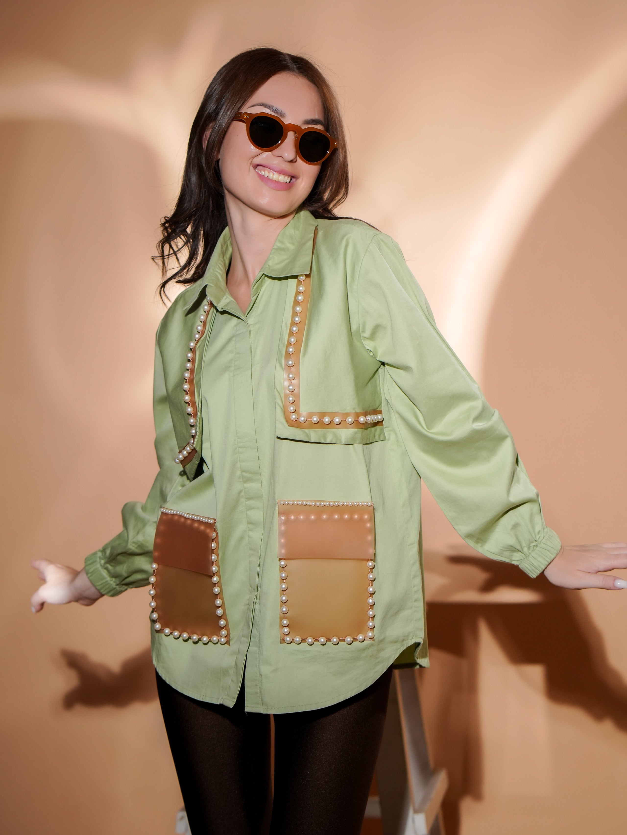 Smokey Flap Green