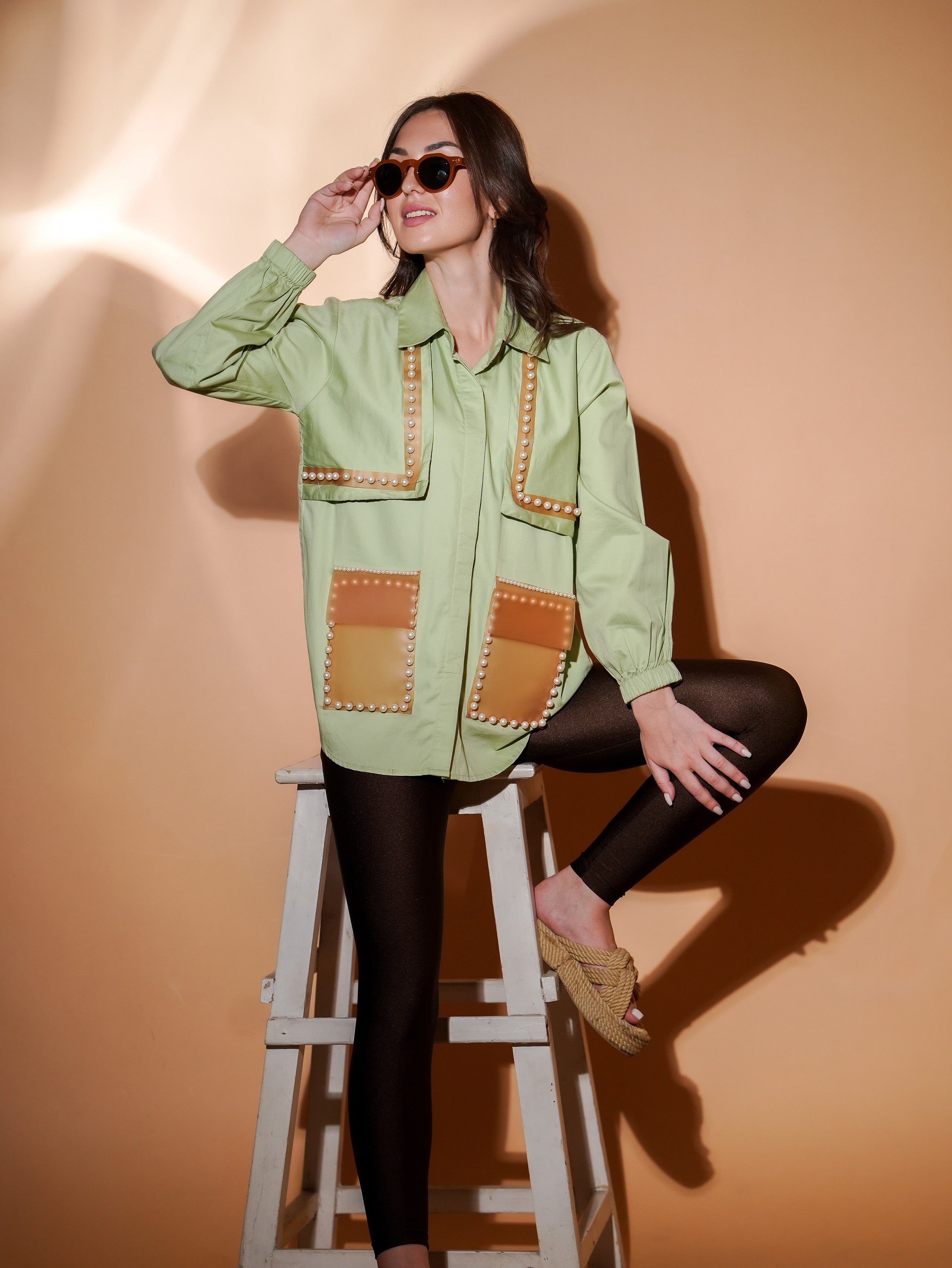 Smokey Flap Green