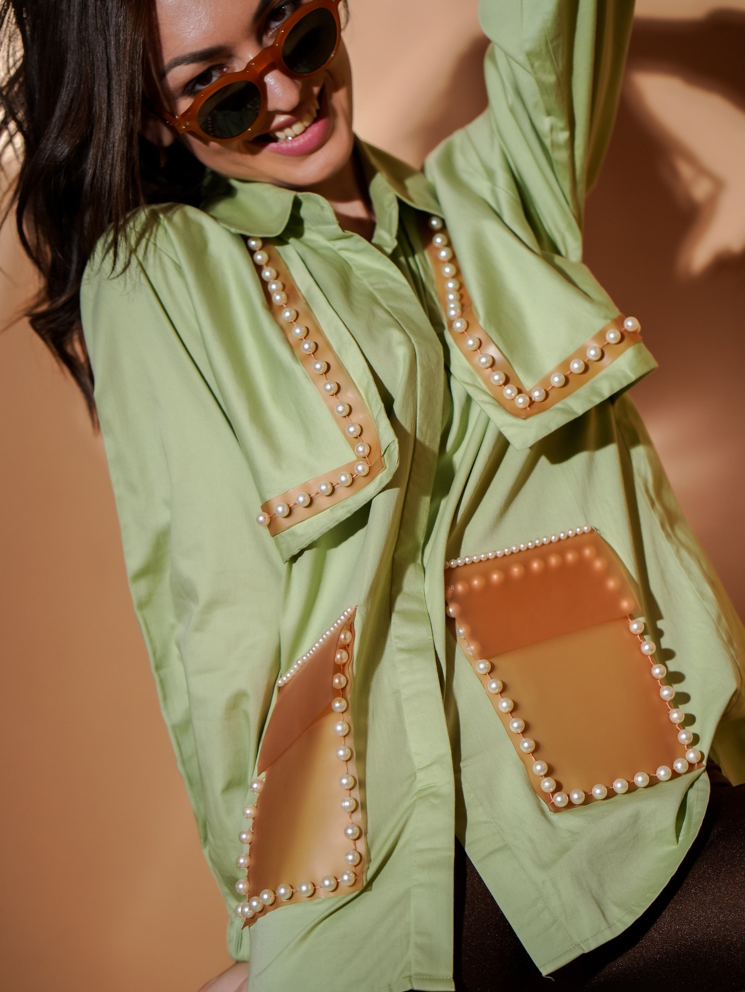 Smokey Flap Green