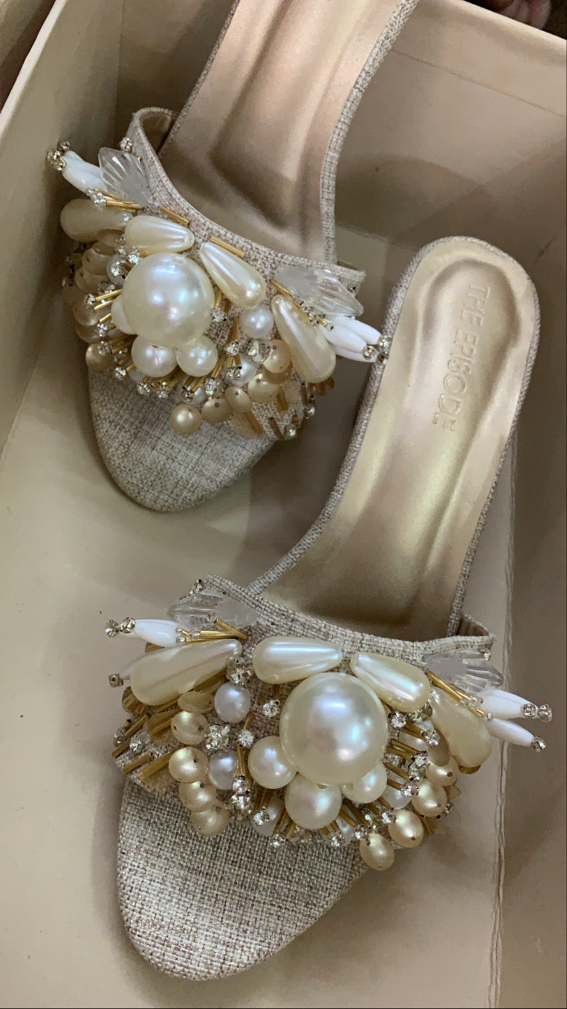 Chandelier Block Heels