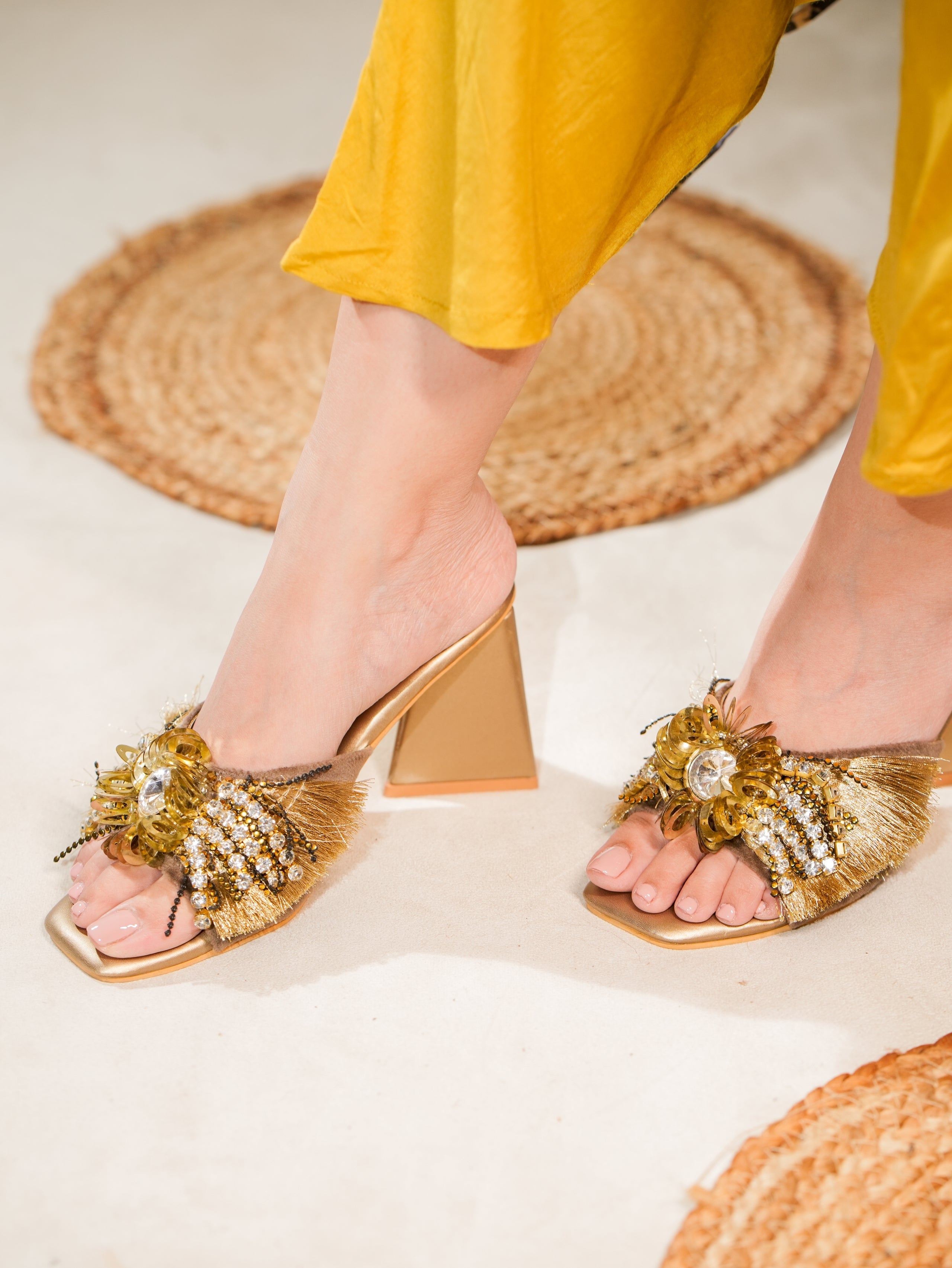 Gold Sugar Heels