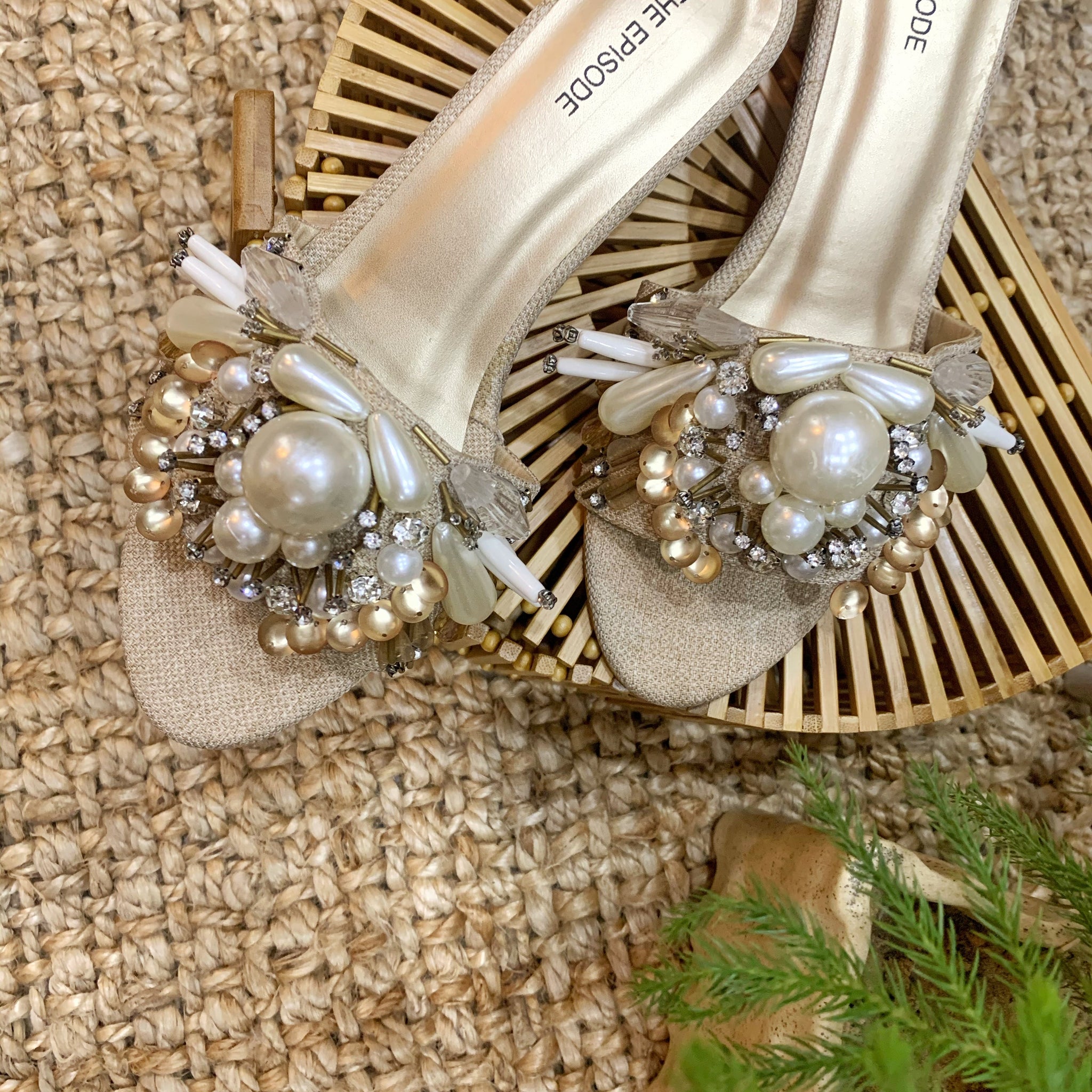 Chandelier Block Heels