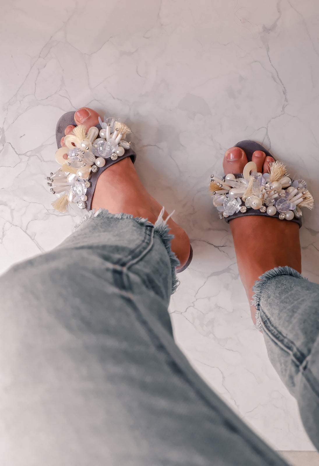 Winter Wonderland Block Heels