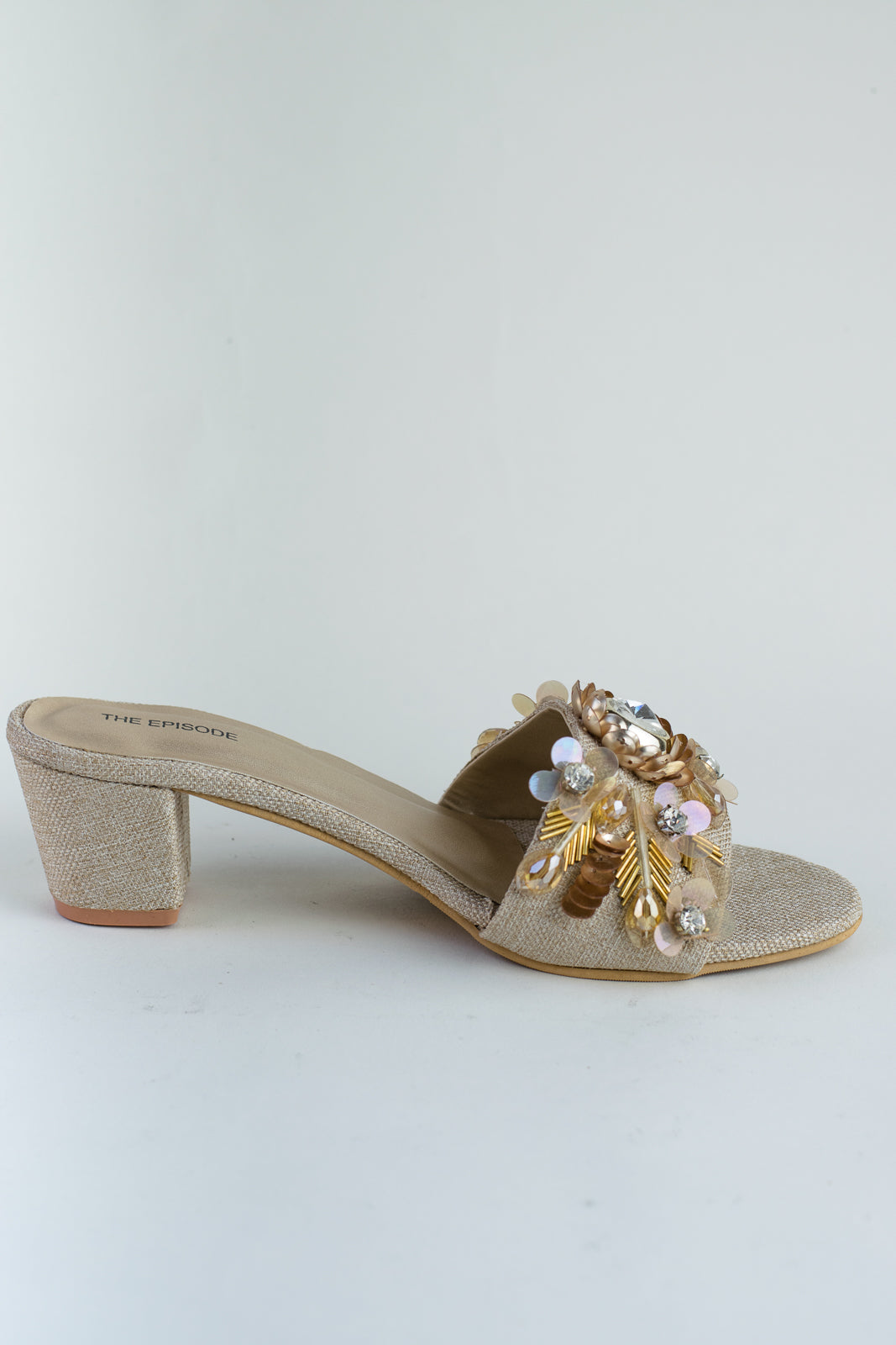 Golden Bridge Block Heels