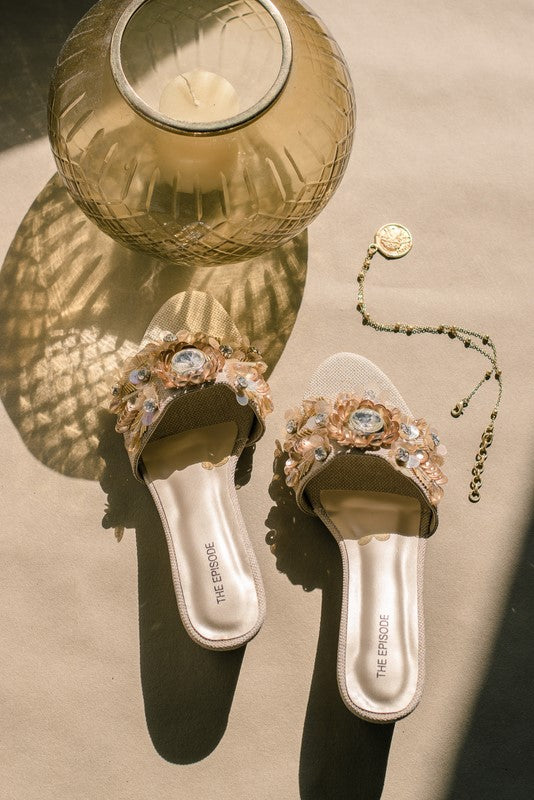 Golden Bridge Block Heels