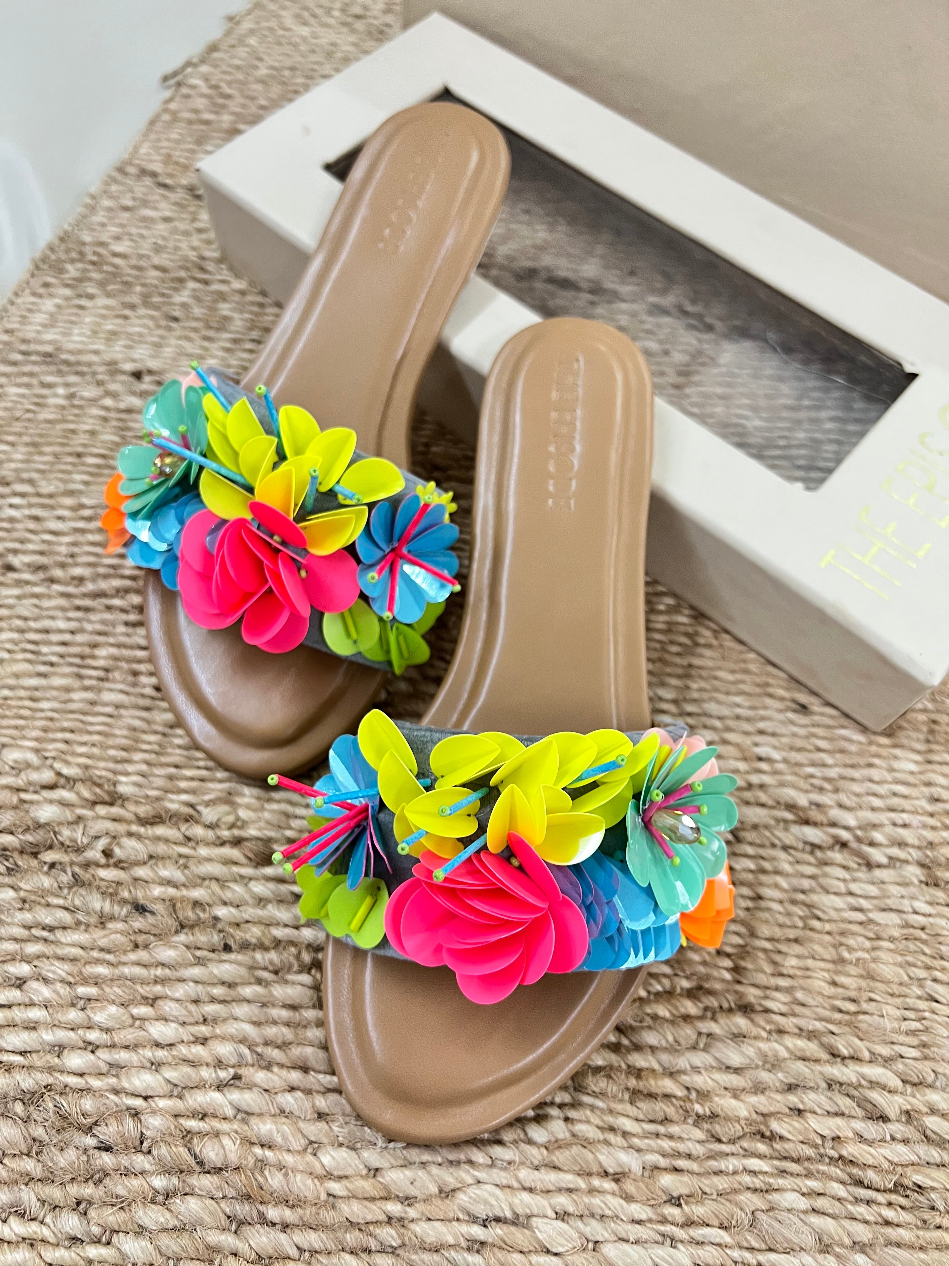 Flirt Floral Flats