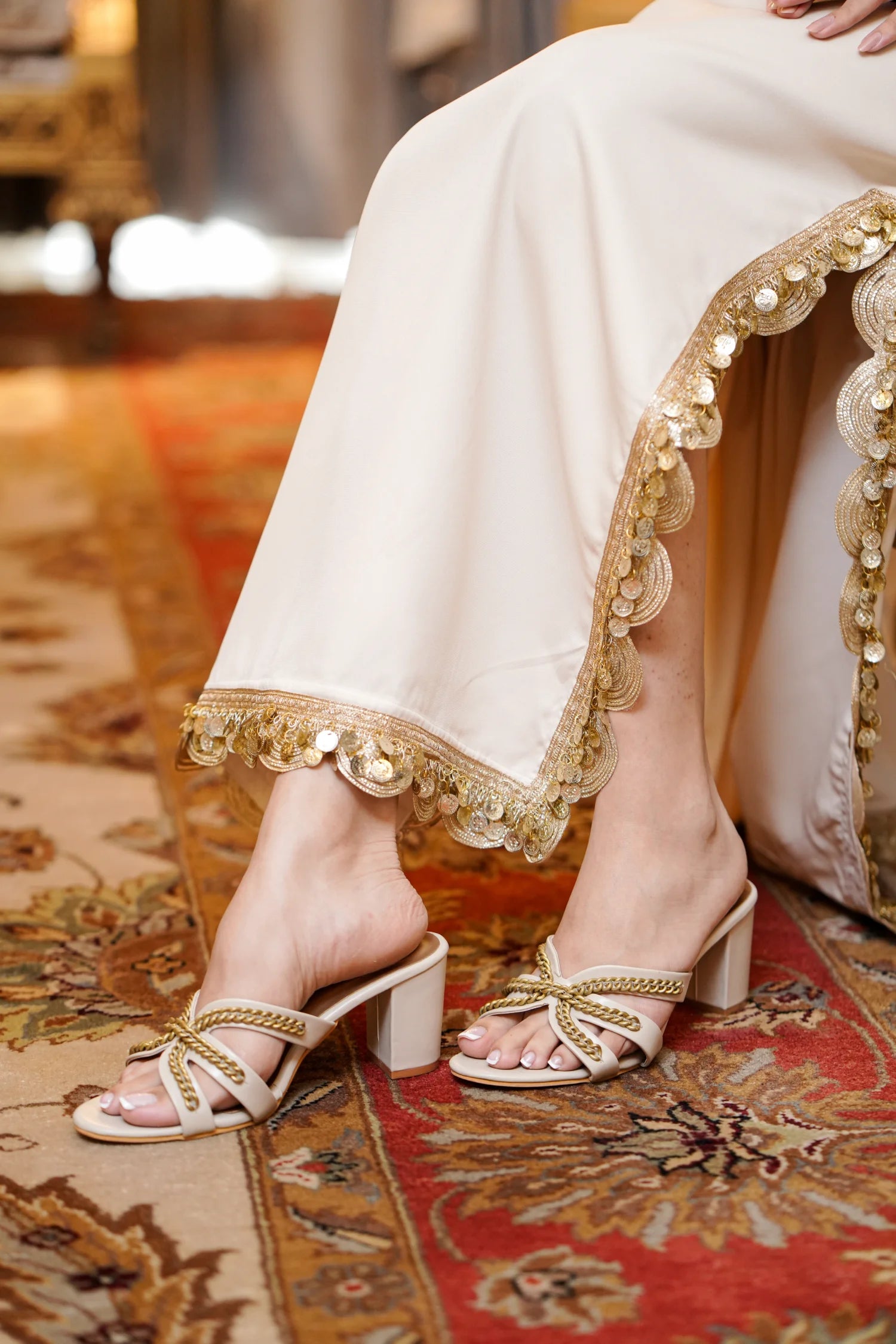 Snatch Cream Heels