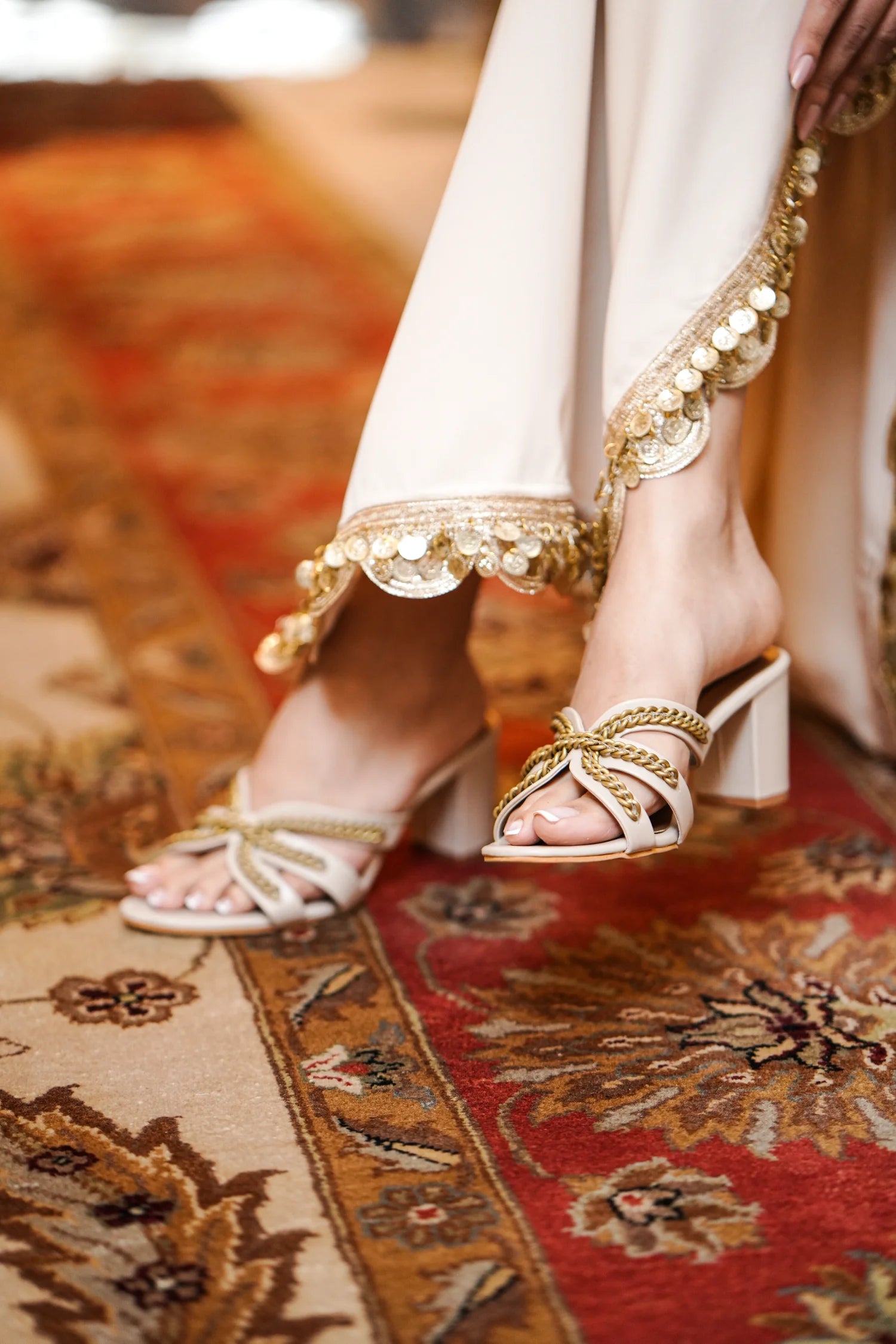 Snatch Cream Heels
