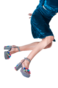 Disco Bite Block Heels