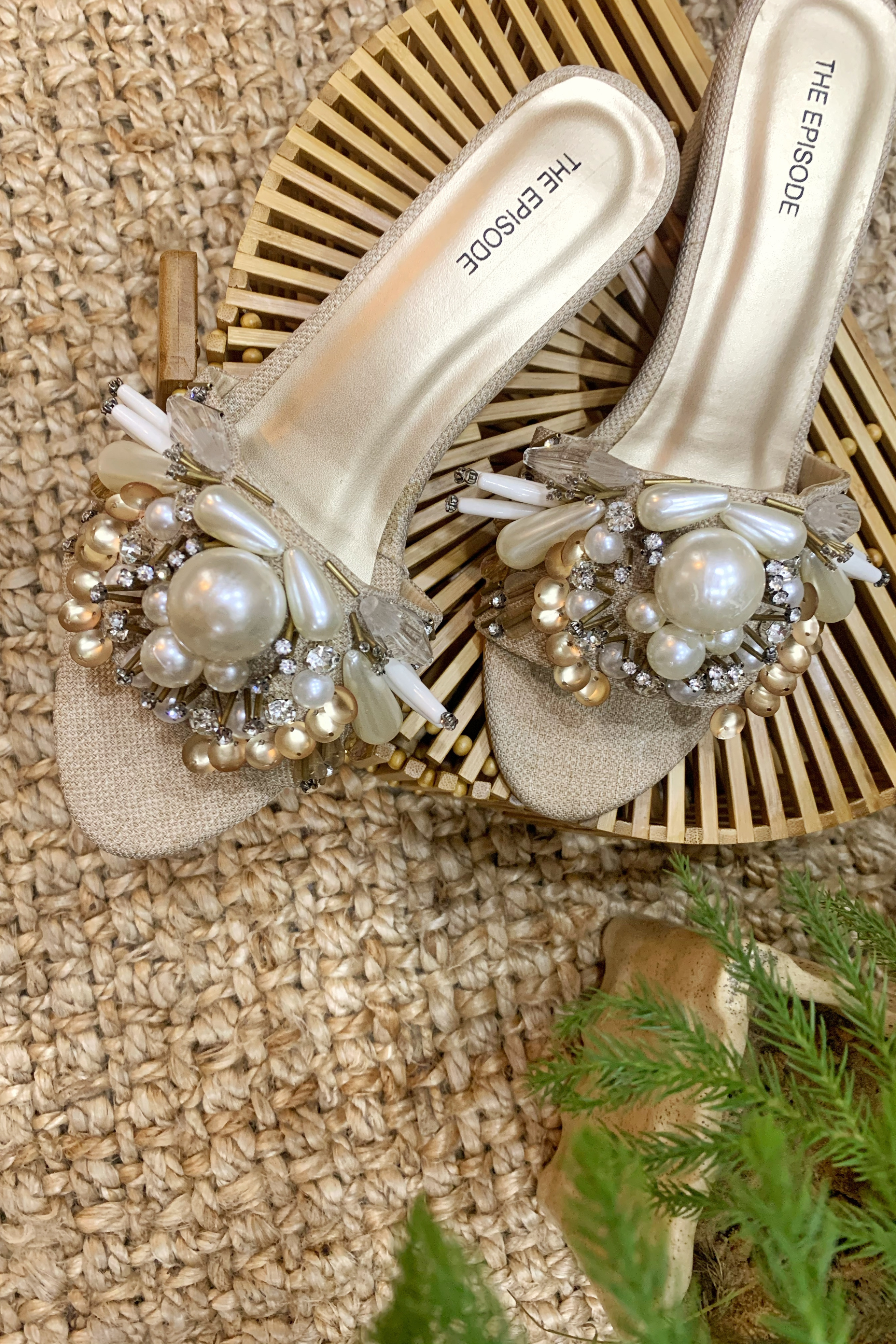 Chandelier Block Heels